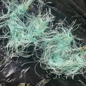 Mint Green Decorative Fibers